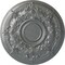 Ekena Millwork Darnay Ceiling Medallion (Fits Canopies up to 7 1/4"), Hand-Painted Platinum, 29 1/4"OD x 2"P CM29DAPLS - alternate 1